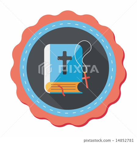 bible flat icon with long shadow,eps10 bible flat icon with long shadow,eps10 14852781