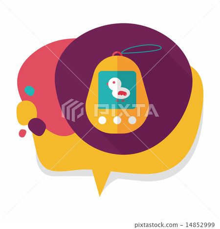 pocket pet flat icon with long shadow,eps 10 pocket pet flat icon with long shadow,eps 10 14852999