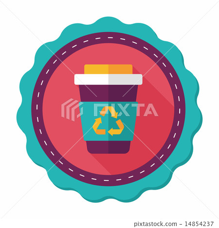 Environmental protection concept flat icon with long shadow,eps1 Environmental protection concept flat icon with long shadow,eps1 14854237