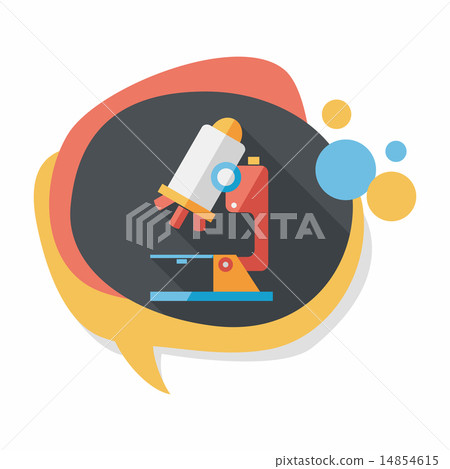 microscope flat icon with long shadow,eps10 microscope flat icon with long shadow,eps10 14854615