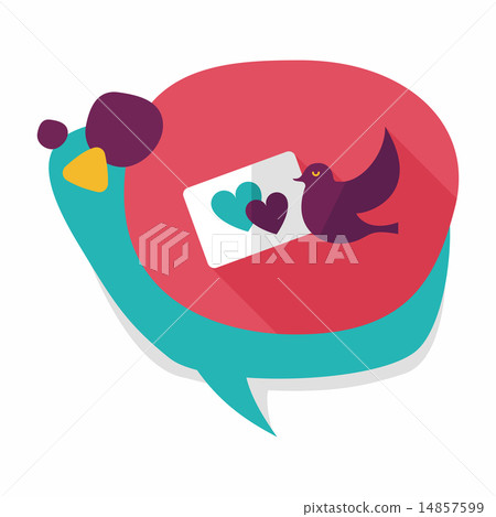wedding invitation flat icon with long shadow,eps10 wedding invitation flat icon with long shadow,eps10 14857599