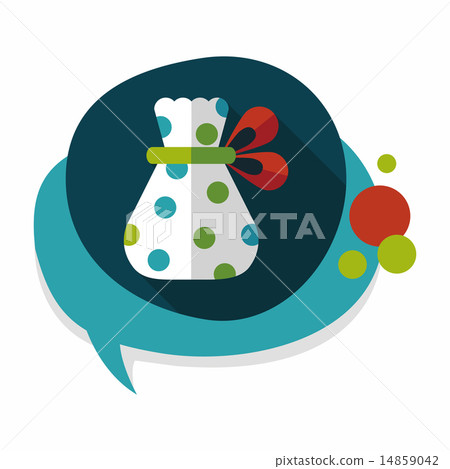 Gift flat icon with long shadow,eps10 Gift flat icon with long shadow,eps10 14859042