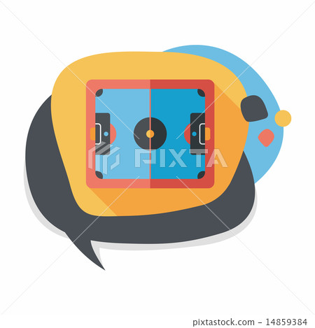 baketball court flat icon with long shadow,eps10 baketball court flat icon with long shadow,eps10 14859384