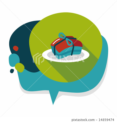 Chinese New Year flat icon with long shadow,eps10, Chinese cuisi Chinese New Year flat icon with long shadow,eps10, Chinese cuisi 14859474