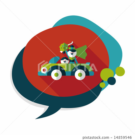 wedding couple flat icon with long shadow,eps10 14859546