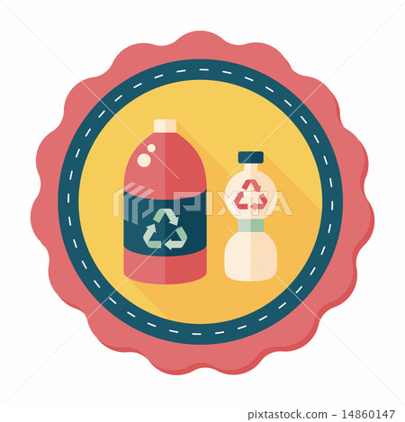 Environmental protection concept flat icon with long shadow,eps1 Environmental protection concept flat icon with long shadow,eps1 14860147