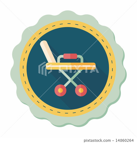 hospital bed flat icon with long shadow,eps10 hospital bed flat icon with long shadow,eps10 14860264