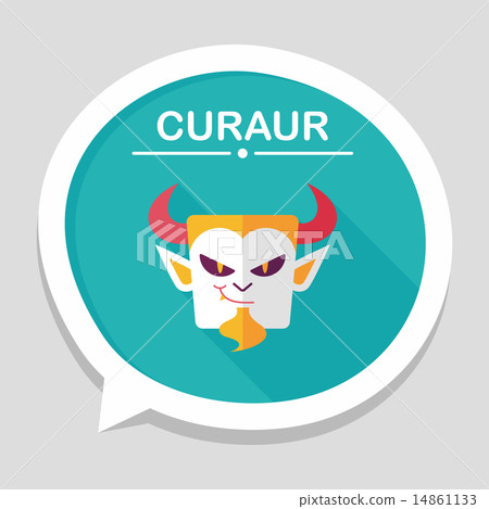 Vampire flat icon with long shadow, eps10 Vampire flat icon with long shadow, eps10 14861133
