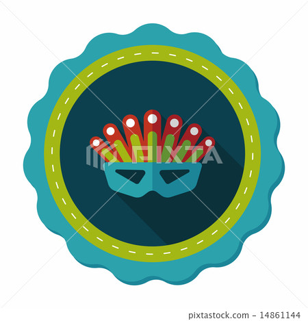 party mask flat icon with long shadow,eps10 party mask flat icon with long shadow,eps10 14861144