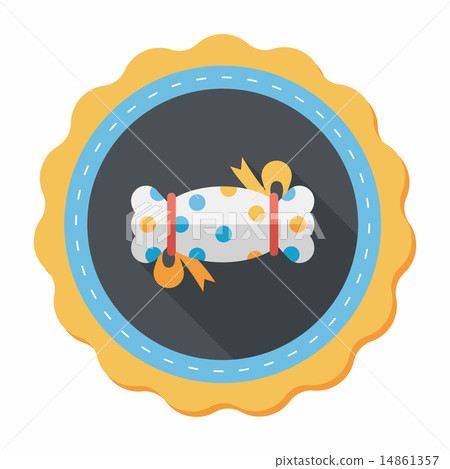 Sweets and candies flat icon with long shadow,eps10 Sweets and candies flat icon with long shadow,eps10 14861357