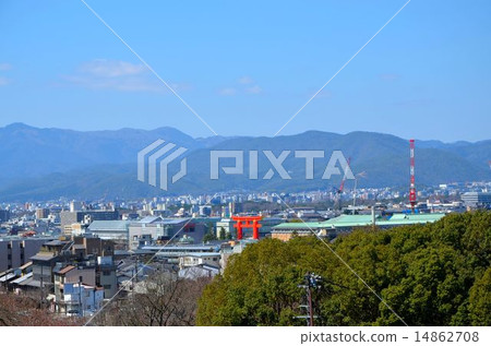 Scenery in Kyoto city 14862708