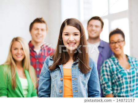 group of students at school group of students at school 14872157