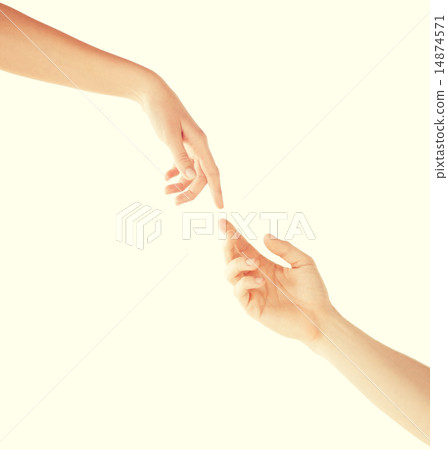 woman and man hands woman and man hands 14874571