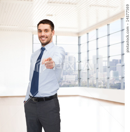 happy young businessman happy young businessman 14877569