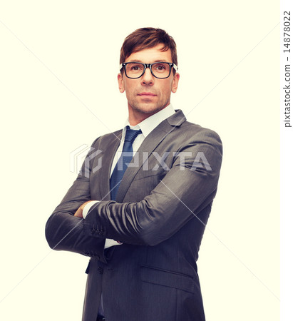 attractive buisnessman or teacher in glasses attractive buisnessman or teacher in glasses 14878022