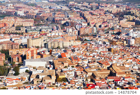 Residential districts in andalusian town. Jaen 14878704