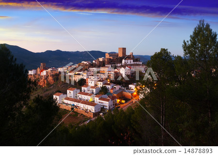 Hornos de Segura in sunset. Andalusia, Spain Hornos de Segura in sunset. Andalusia, Spain 14878893