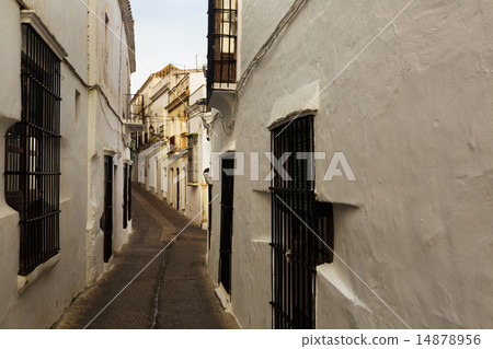 ld street in european city. Arcos de la Frontera ld street in european city. Arcos de la Frontera 14878956