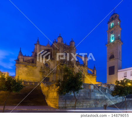 Cathedral in evening time. Jerez de la Frontera 14879055