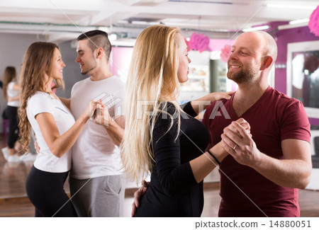 Group dancing in club 14880051
