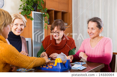 Mature women with table game 14880064