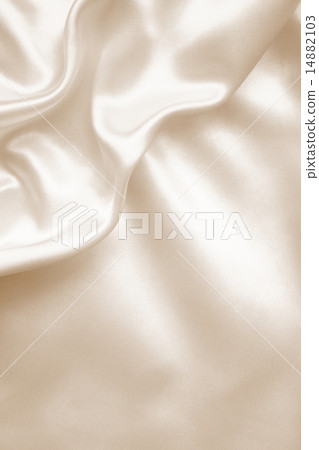 Smooth elegant golden silk as wedding background. Smooth elegant golden silk as wedding background. 14882103