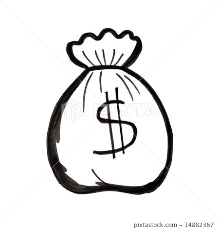 图库照片: drawing money