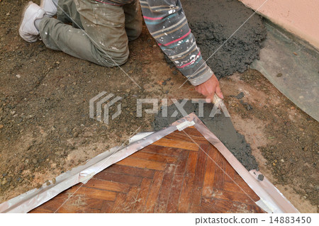 Home renovation, concrete Home renovation, concrete 14883450