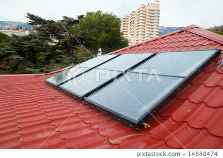 Solar water heating system. Solar water heating system. 14888474