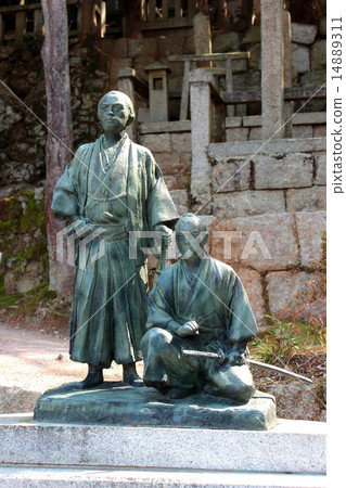 Kyoto Sakamoto Ryoma and Nakaoka Shintaro statue 14889311