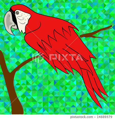 Big Red Parrot 14889379