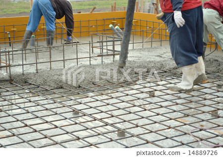 混凝土澆築 混凝土澆築 14889726