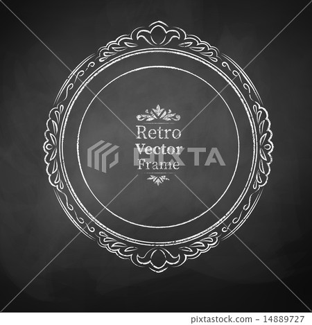 Vintage baroque frame. Vintage baroque frame. 14889727