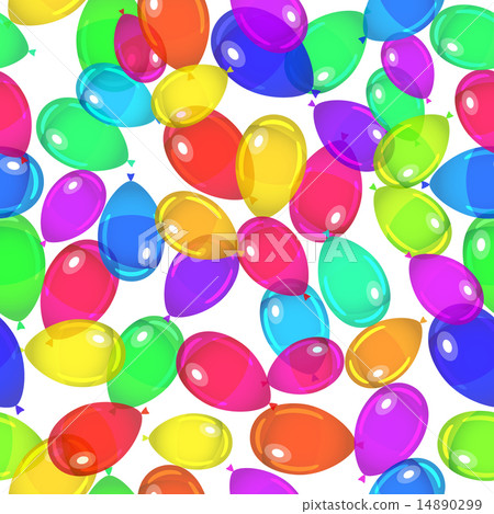 Balloons party Seamless Pattern. Vector Balloons party Seamless Pattern. Vector 14890299
