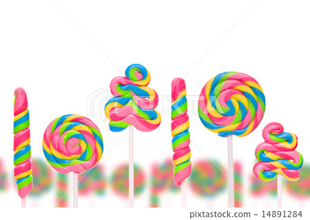 Fantasy sweet candy land with lollies Fantasy sweet candy land with lollies 14891284