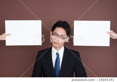 Worried businessman Worried businessman 14893141