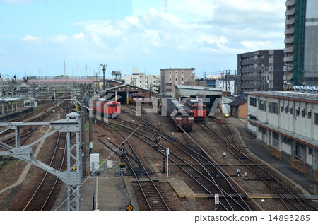 Takaoka Station on Himi Line 14893285