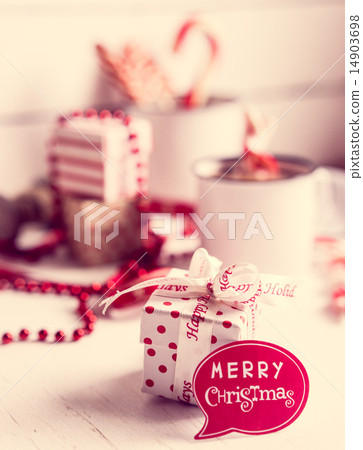 Christmas decoration with hot chocolate mug 14903698