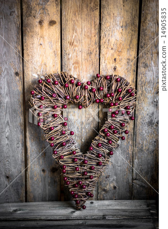 Valentines day rustic ornament 14905835