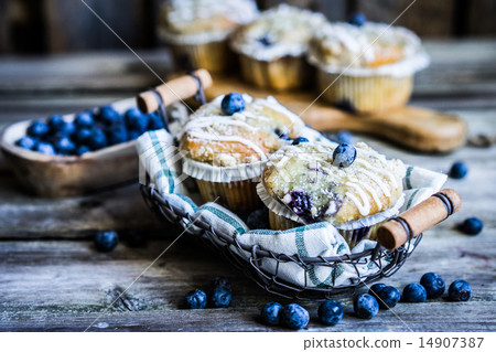 Blueberry muffins Blueberry muffins 14907387