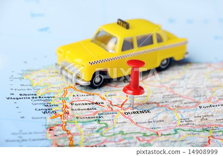 Ourense  ,Spain map taxi 14908999
