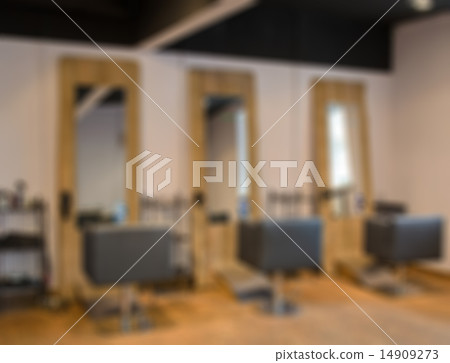 Modern beauty salon blur background Modern beauty salon blur background 14909273