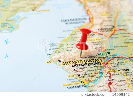 Antakya Hatay ,Turkey  map 14909342