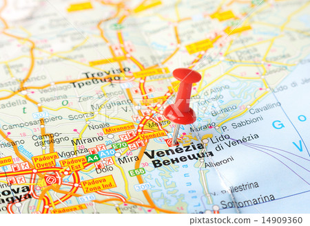 Venice  Italy map 14909360