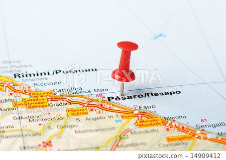 Pesaro Italy map Pesaro Italy map 14909412