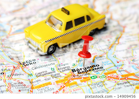 Bergamo Italy map taxi Bergamo Italy map taxi 14909456