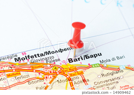 Bari Italy map Bari Italy map 14909462