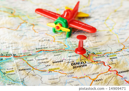 Denizli ,Turkey  map flight 14909471