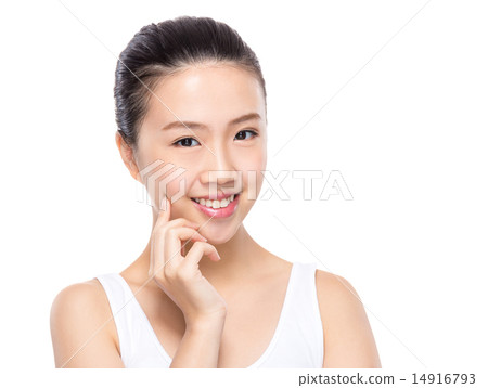 Woman with clean fresh skin Woman with clean fresh skin 14916793