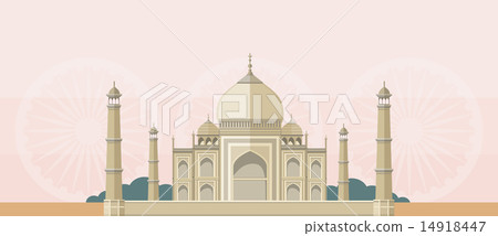 The Taj Mahal Flat Image 14918447